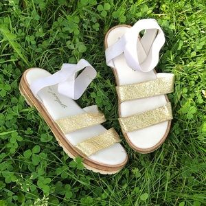 Free People strappy sandals